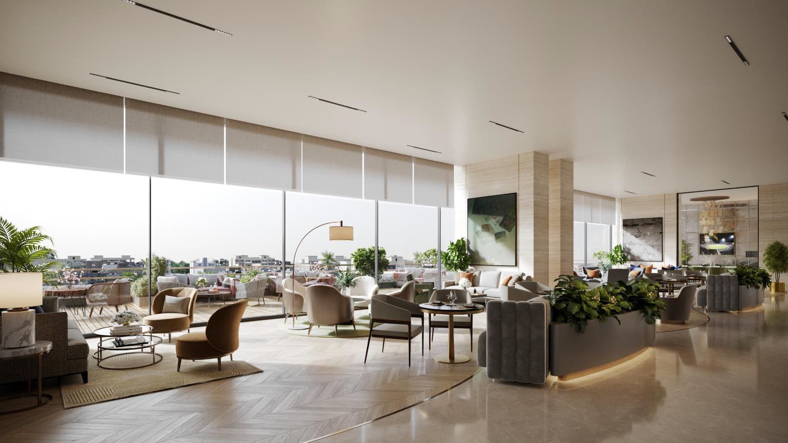 Banquet hall and event space at M3M 72