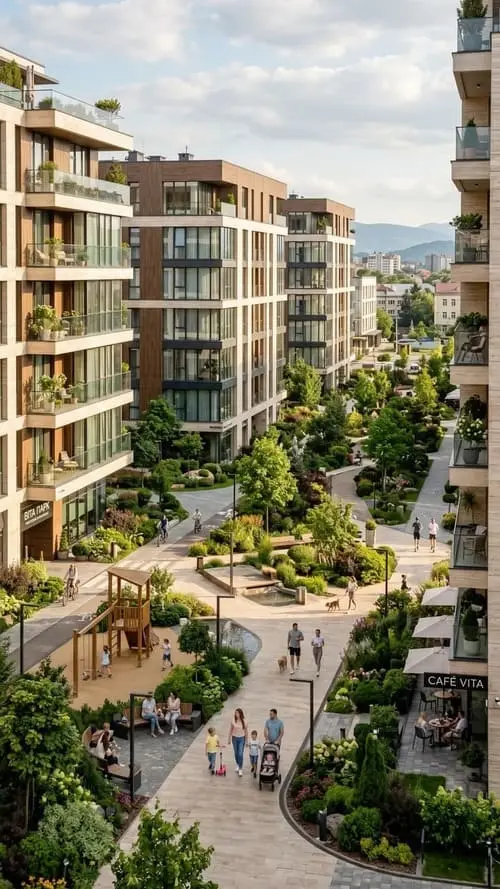 Luxury residential apartment community in Mumbai