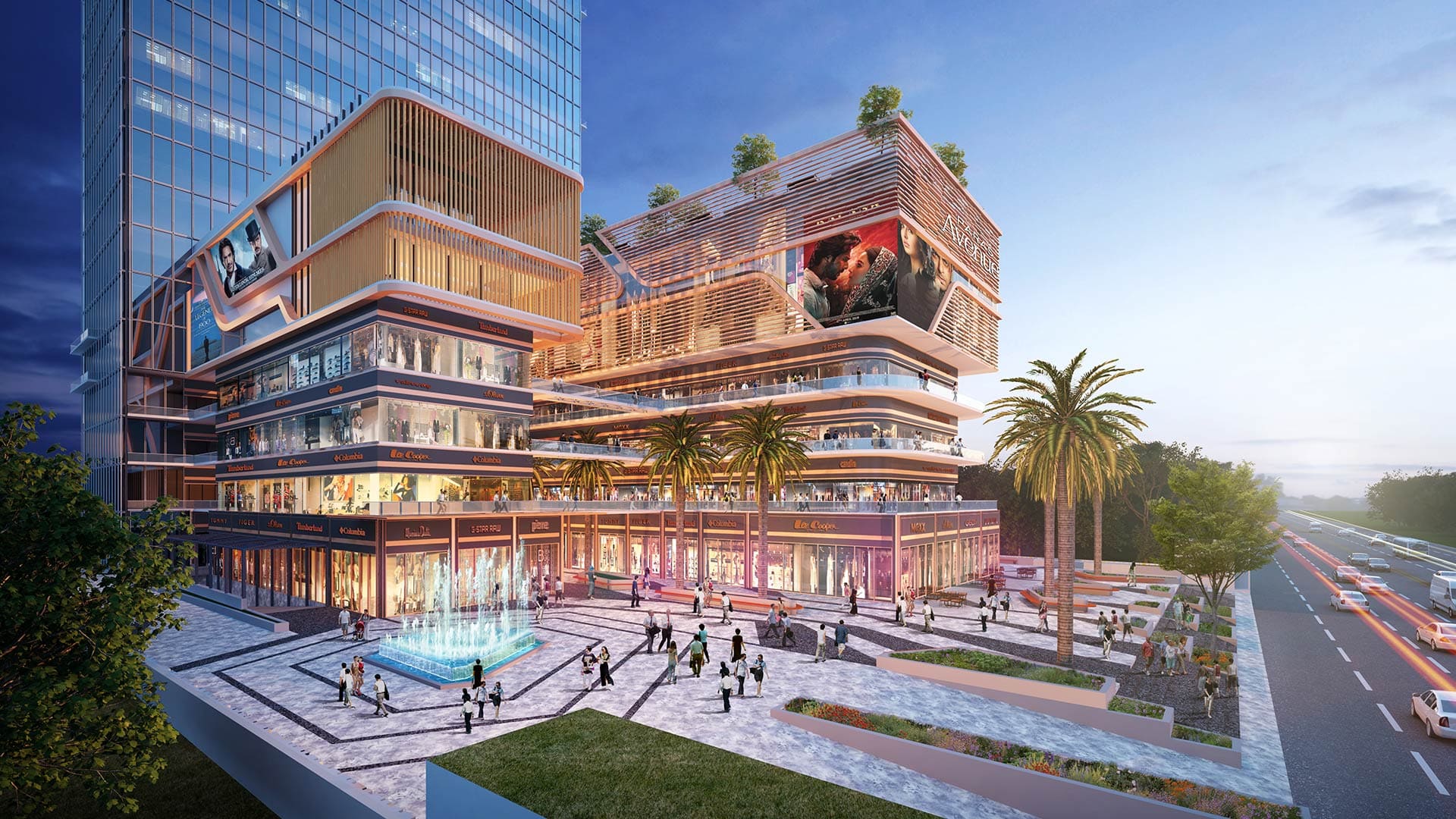 Paras Avenue Sector 129 Noida mixed-use commercial development