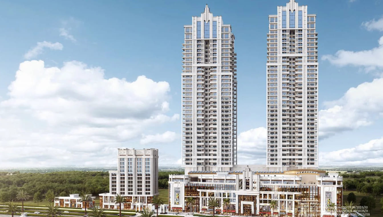 Luxury residential towers at The Palatial by Hero Homes